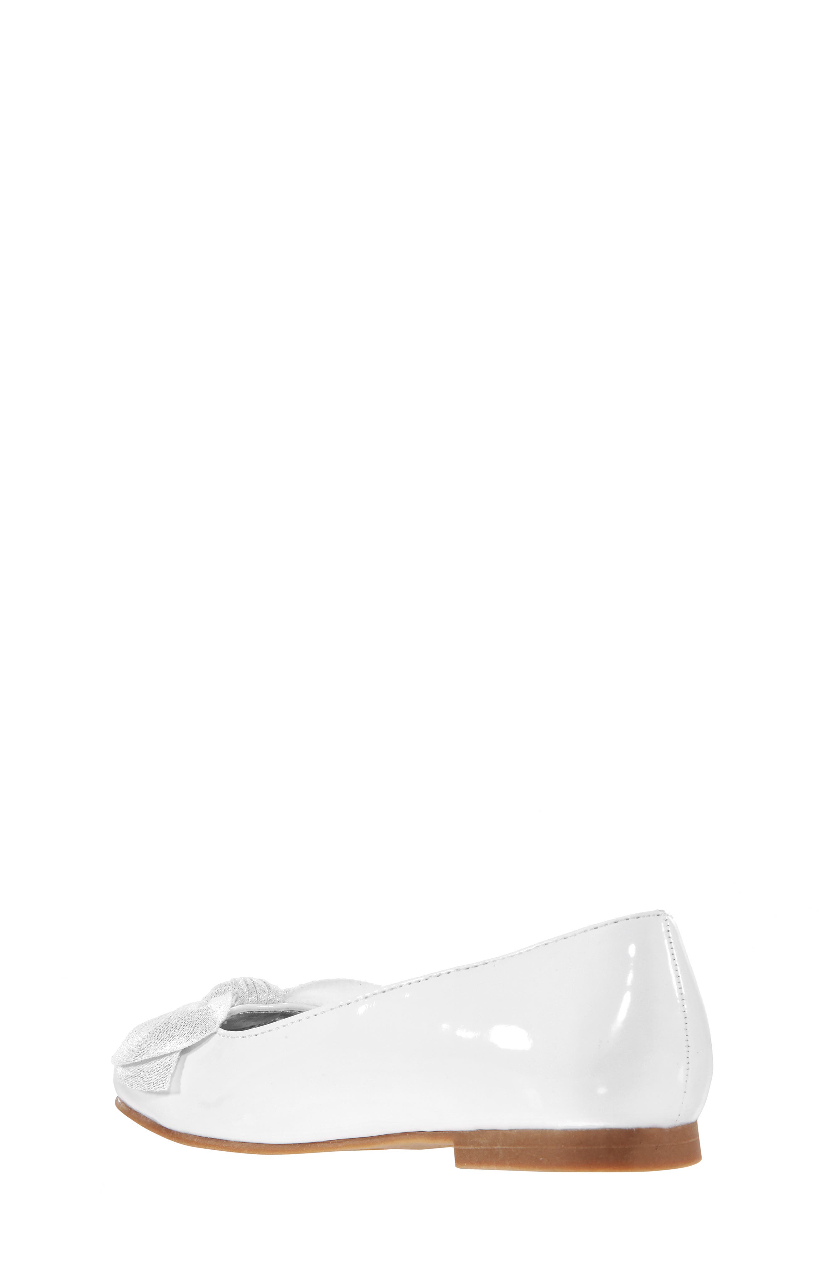 Nina Glitter Bow Ballet Flat, Alternate, color, 