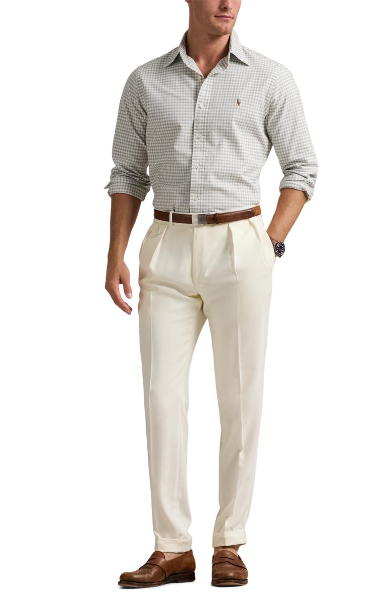 Polo Ralph Lauren Classic Fit Check Button-Up Oxford Shirt, Alternate, color, 