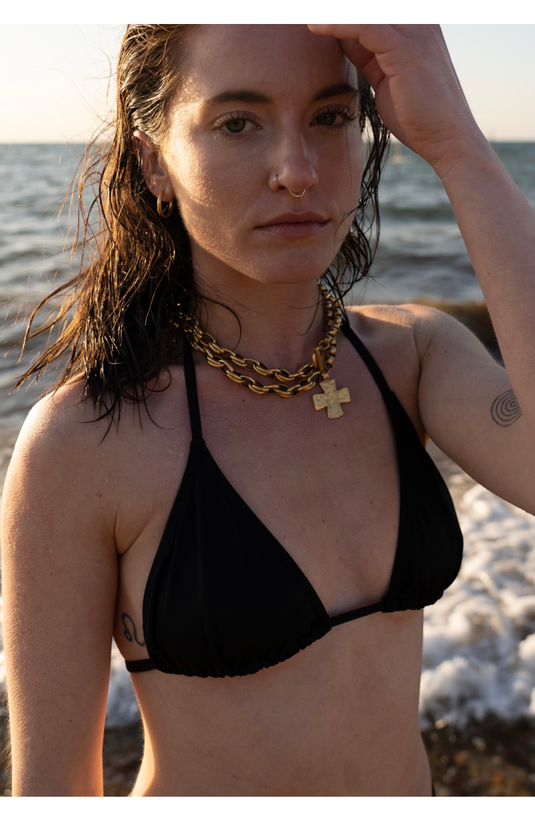 sccollection Madonna Necklace, Alternate, color, Gold