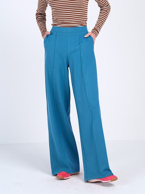 Ponte Wide Leg Pants