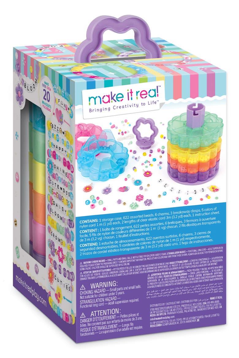 Flower Tower Beads & Storage Set, Alternate, color, MULTI