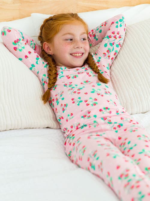 Rufflebutts Softsnooze Girls Ruffle Long Sleeve Pajama Set