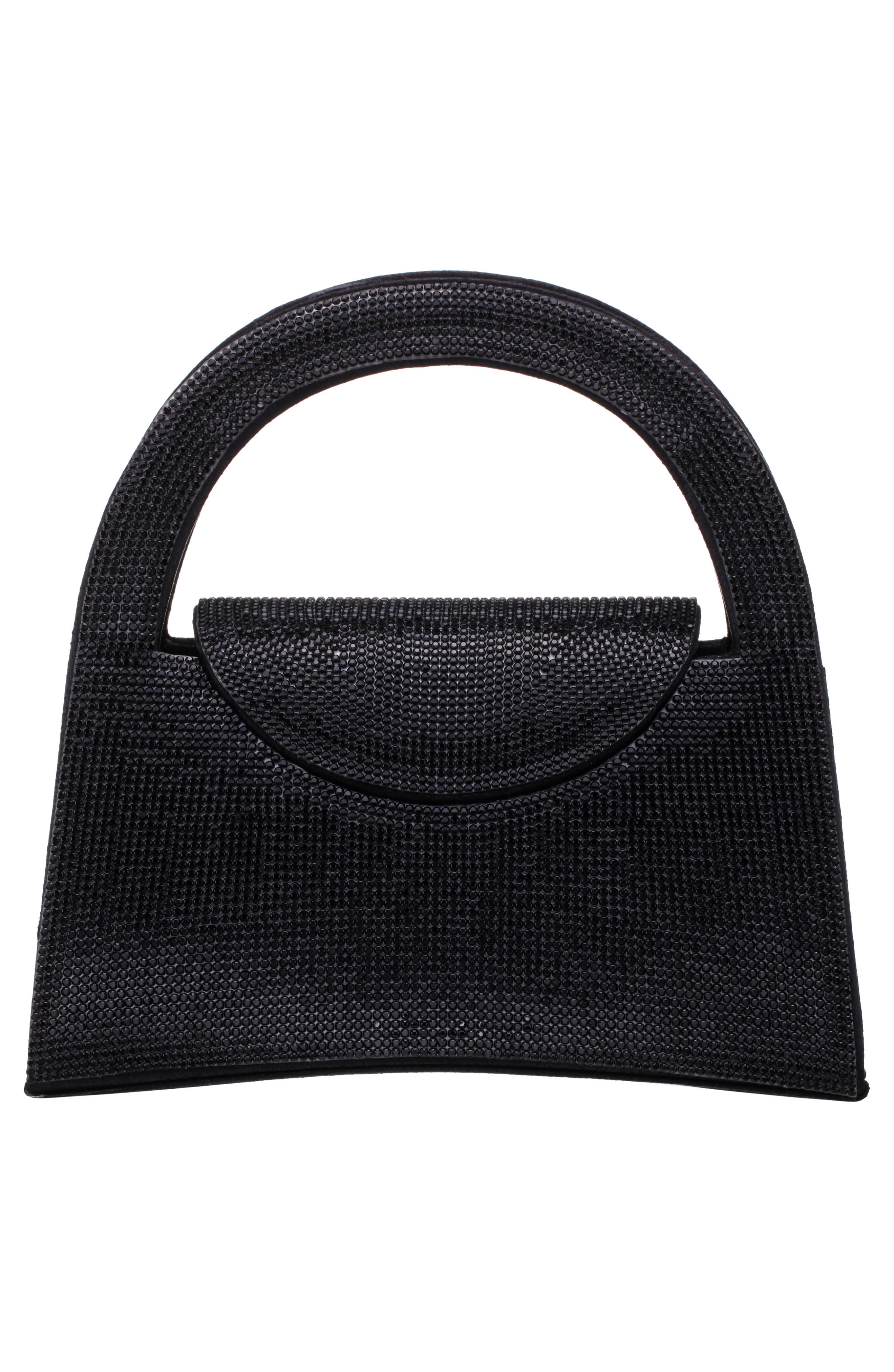 Nina Vixen Crystal Embellished Handbag, Alternate, color, 