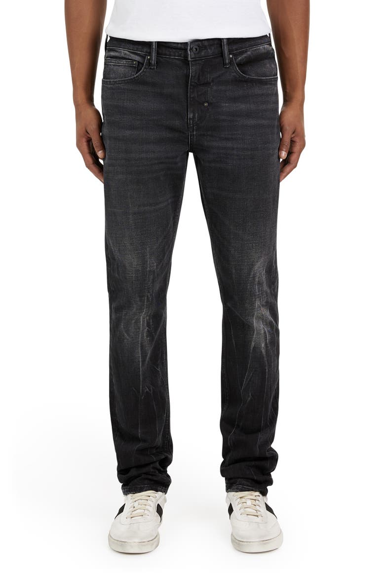 Ecology Straight Leg Jeans, Main, color, BLACK WASH