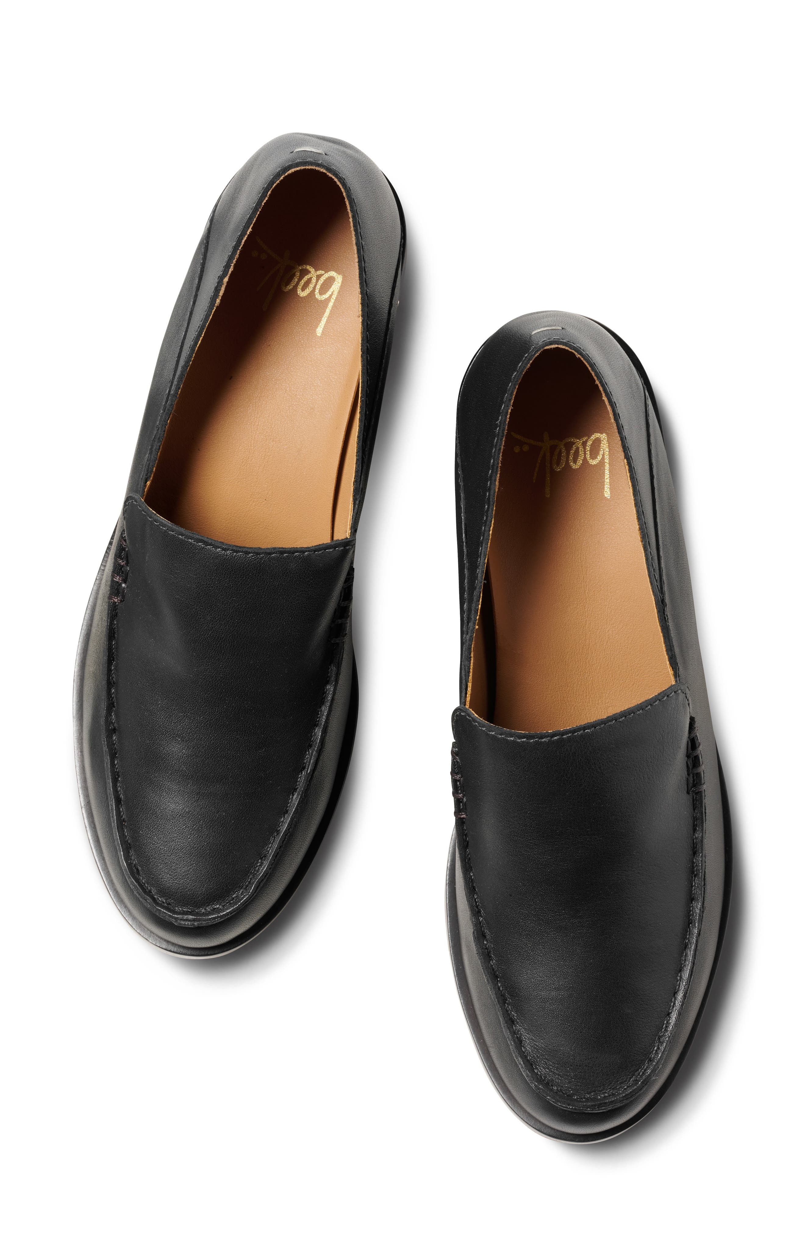 Owl Loafer, Alternate, color, BLACK