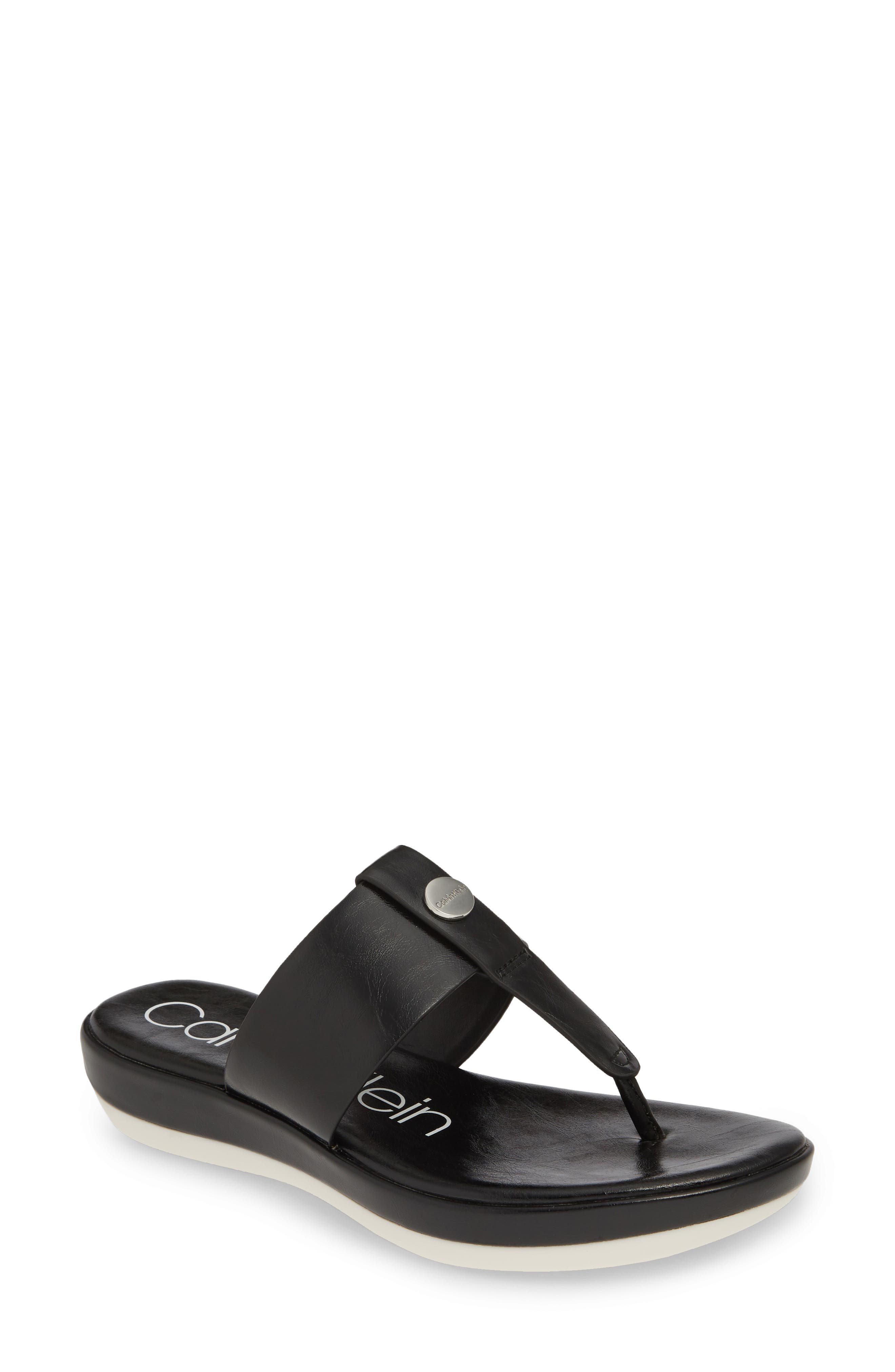 Calvin Klein Kimmy Platform Flip Flop, Main, color, 