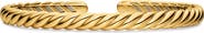 David Yurman Sculpted Cable Flex Bracelet in 18K Yellow Gold, 5mm