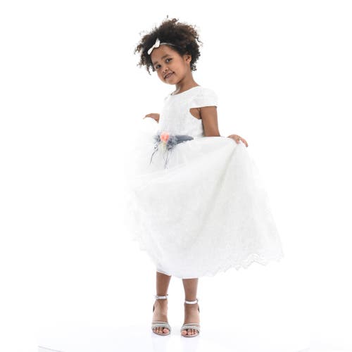 Tulleen Beaumont Teacup Gown In White