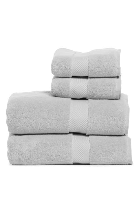 4-Piece Hydrocotton Bath Towel & Hand Towel Set