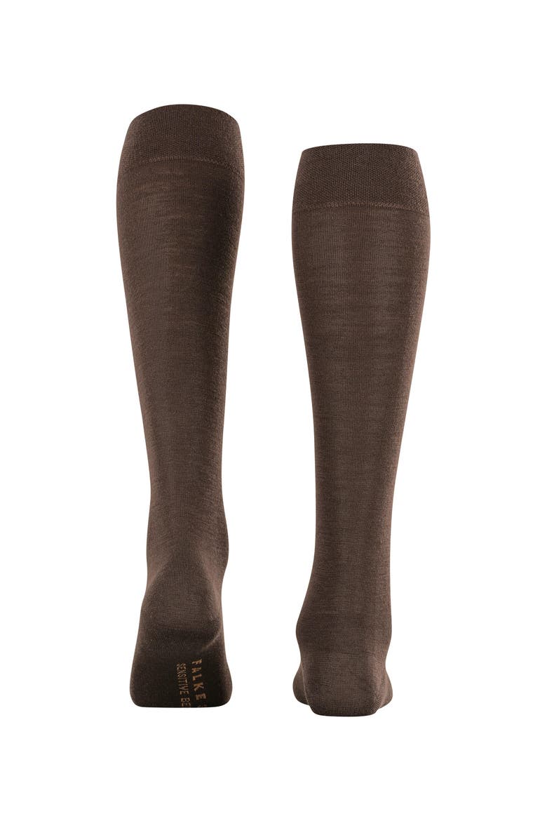 Sensitive Berlin Knee High Socks for Diabetics, Alternate, color, Dark Brown