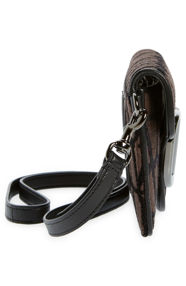 Valentino Garavani VLOGO Toile Phone Card Case on Strap, Alternate, color,