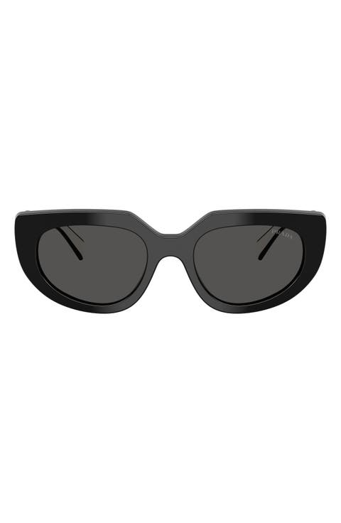 54mm Oval Sunglasses