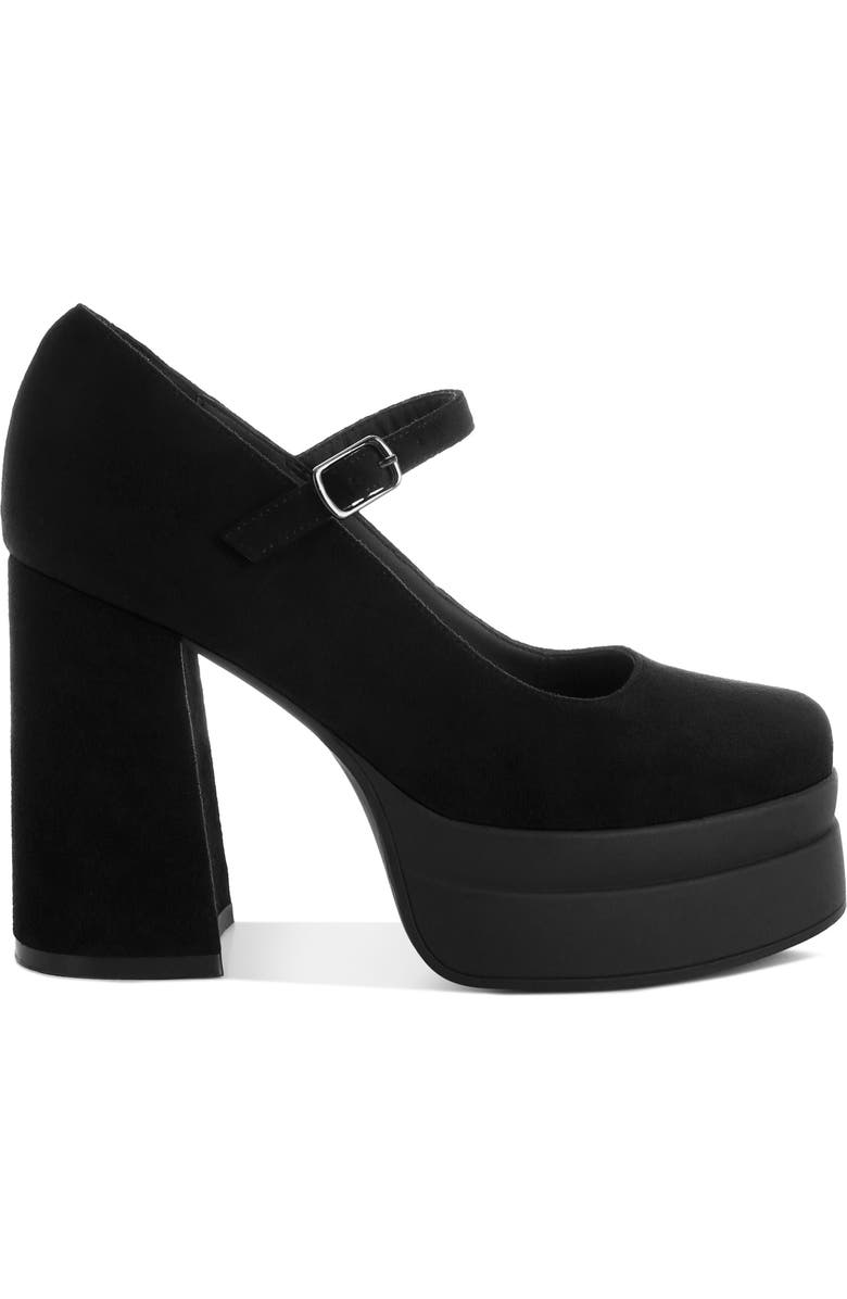 LONDON RAG Kenny Mary Jane Platform Pump, Alternate, color, Black