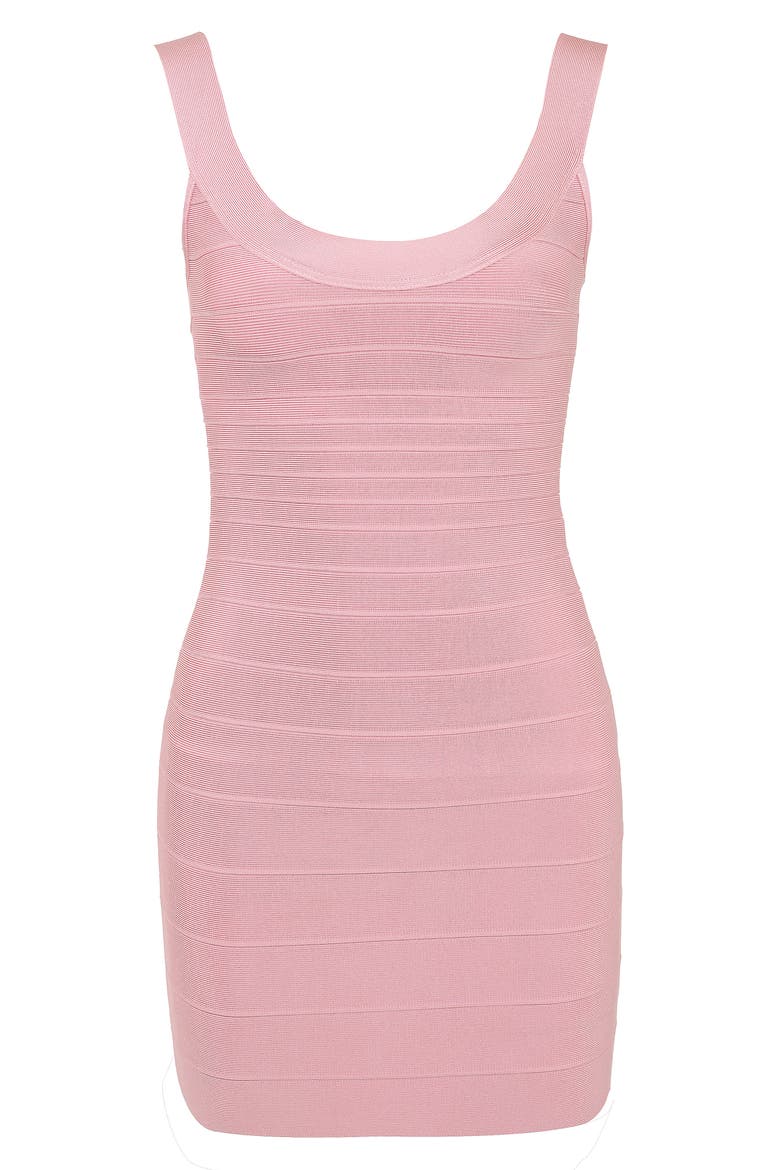 The OG Bandage Minidress, Alternate, color, PINK