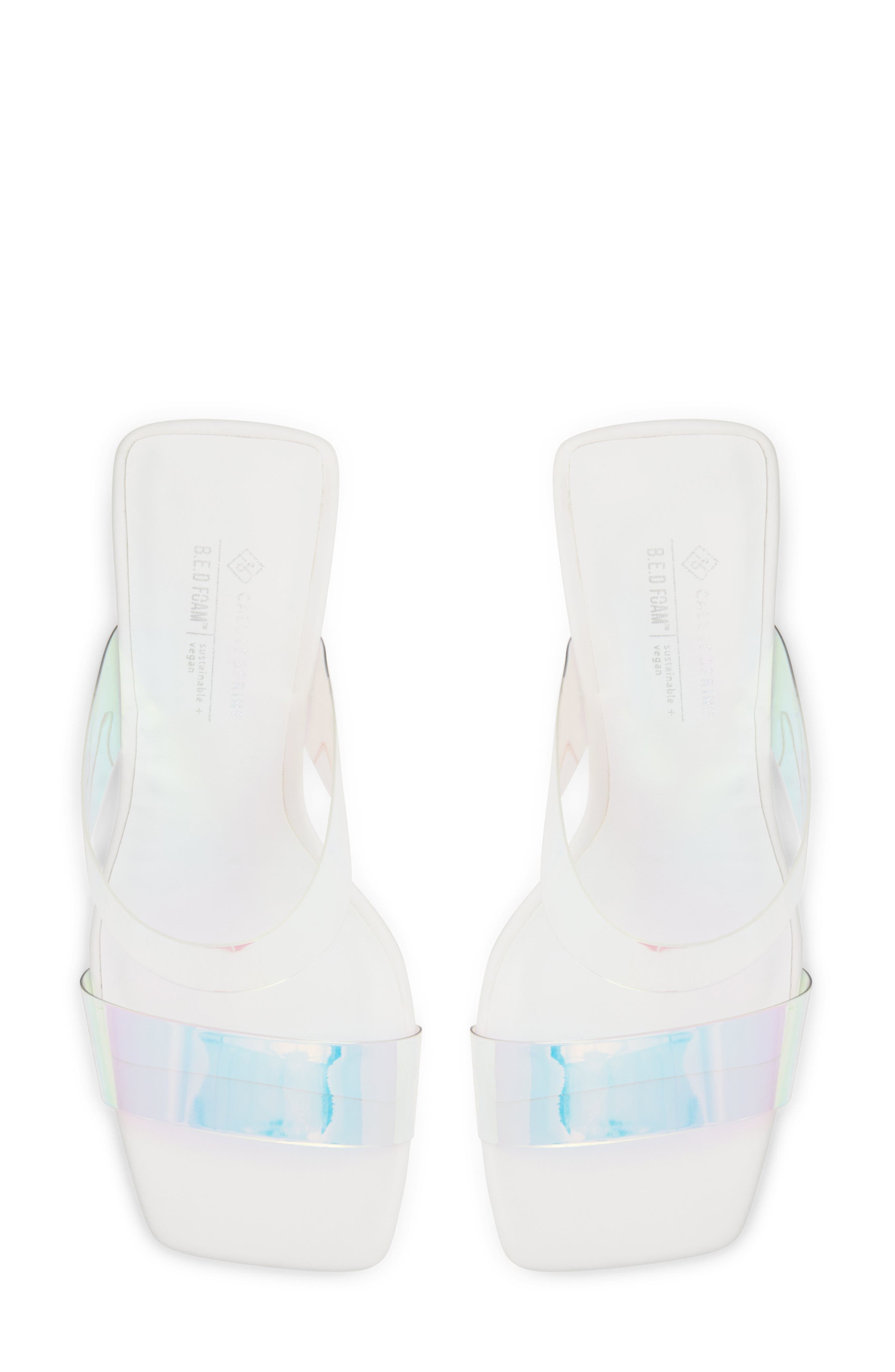 Call It Spring By Aldo Fearless Strappy Clear Sandal, Alternate, color, 