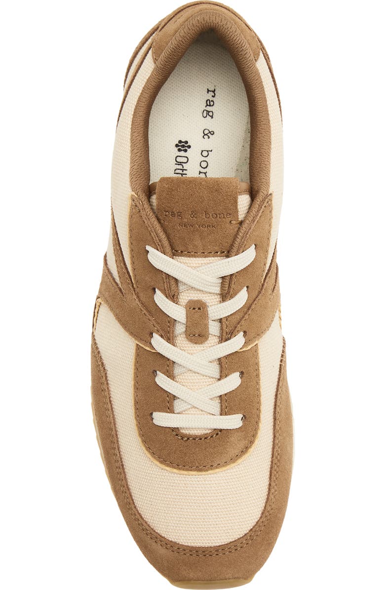 rag & bone Retro Trainer Sneaker, Alternate, color, Tancs