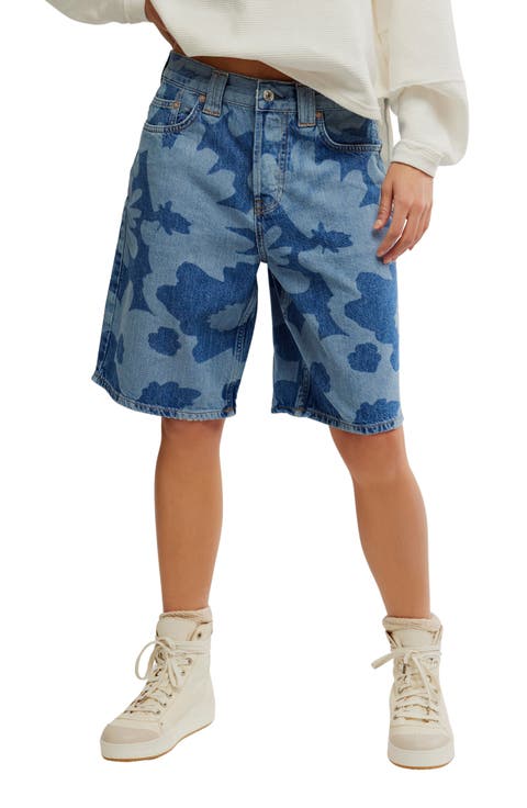 Montana Denim Bermuda Shorts (Everything Floral)
