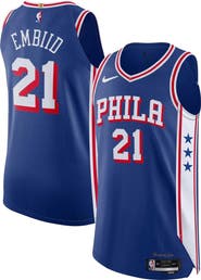 Nike Men's Nike Joel Embiid Royal Philadelphia 76ers Authentic Jersey - Icon Edition