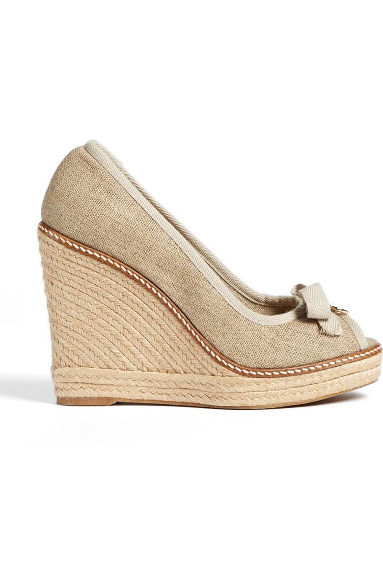 Tory Burch 'Jackie' Espadrille Wedge, Alternate, color,