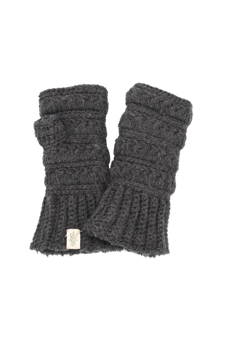 Starry Handwarmers, Main, color, Charcoal