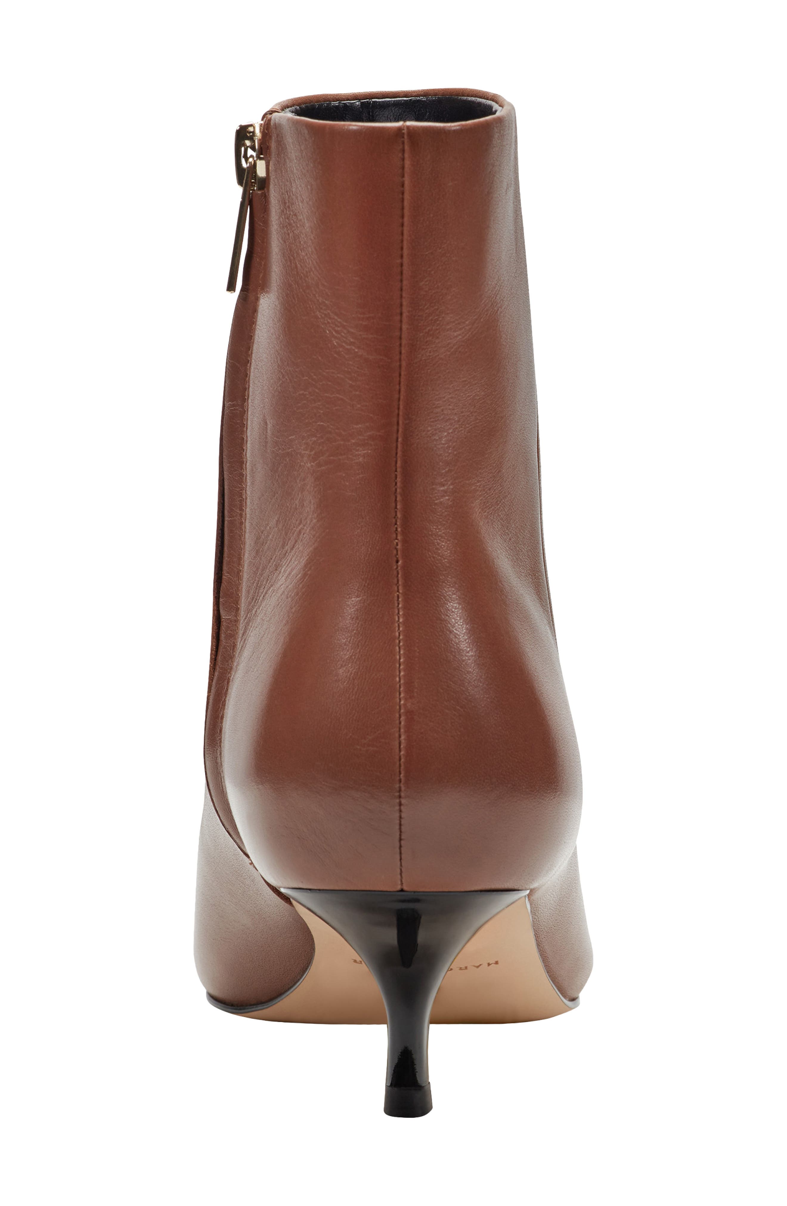 Marc Fisher LTD Kiona Kitten Heel Bootie, Alternate, color, Medium Natural