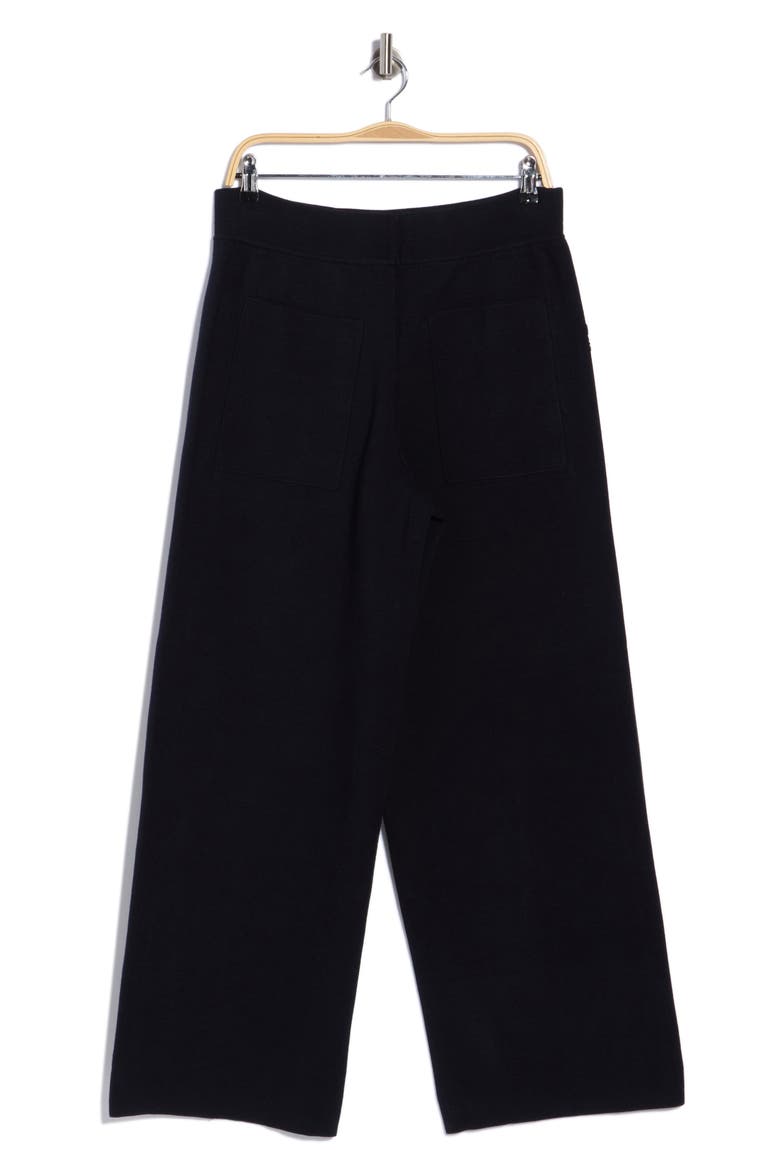 Corey Wide Leg Pintuck Pants, Alternate, color, NAVY