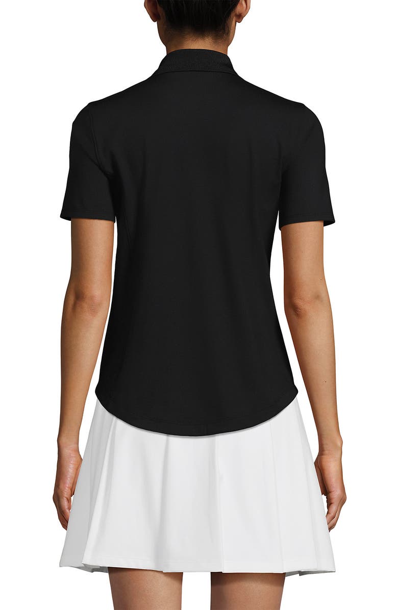 Lands' End High Impact Polo, Alternate, color, Black