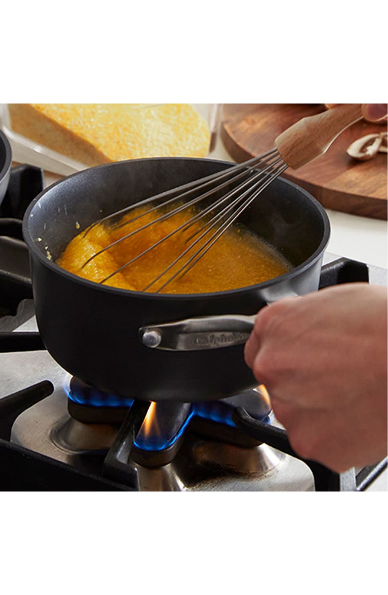 CALPHALON Premier Hard Anodized Nonstick 11-Piece Cookware Set, Alternate, color, Black