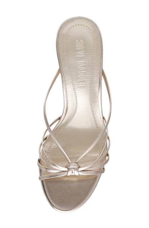 Steve Madden Edna Slide Sandal In Silver