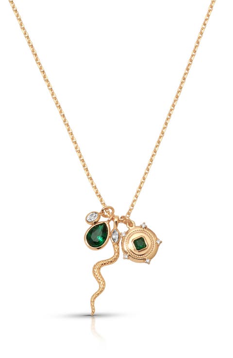 Serpentina Charm Necklace