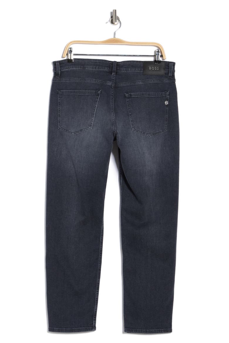 Maine Regular Fit Straight Leg Jeans, Alternate, color, BLACK