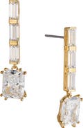 Nadri Chateau Crystal Linear Drop Earrings