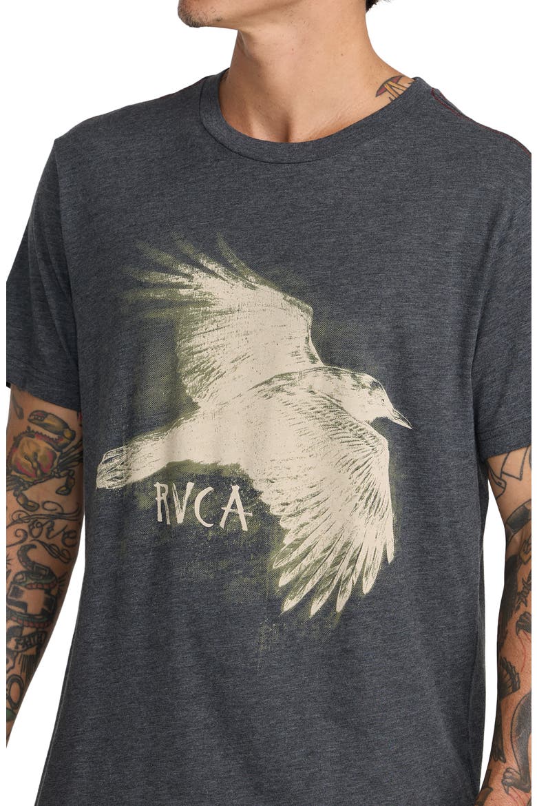 Horton Raven Graphic T-Shirt, Alternate, color, BLACK
