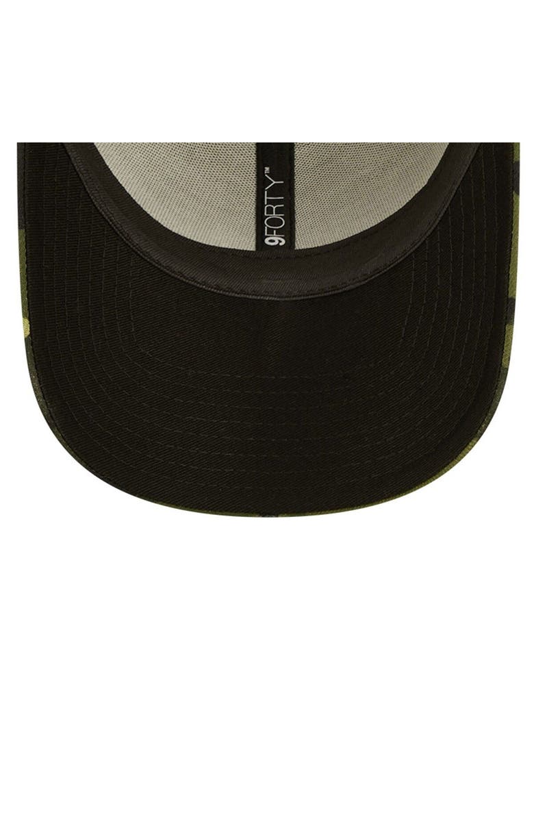 New Era Men's New Era Camo Los Angeles Dodgers 2022 Armed Forces Day 9FORTY Snapback Adjustable Hat, Alternate, color, 