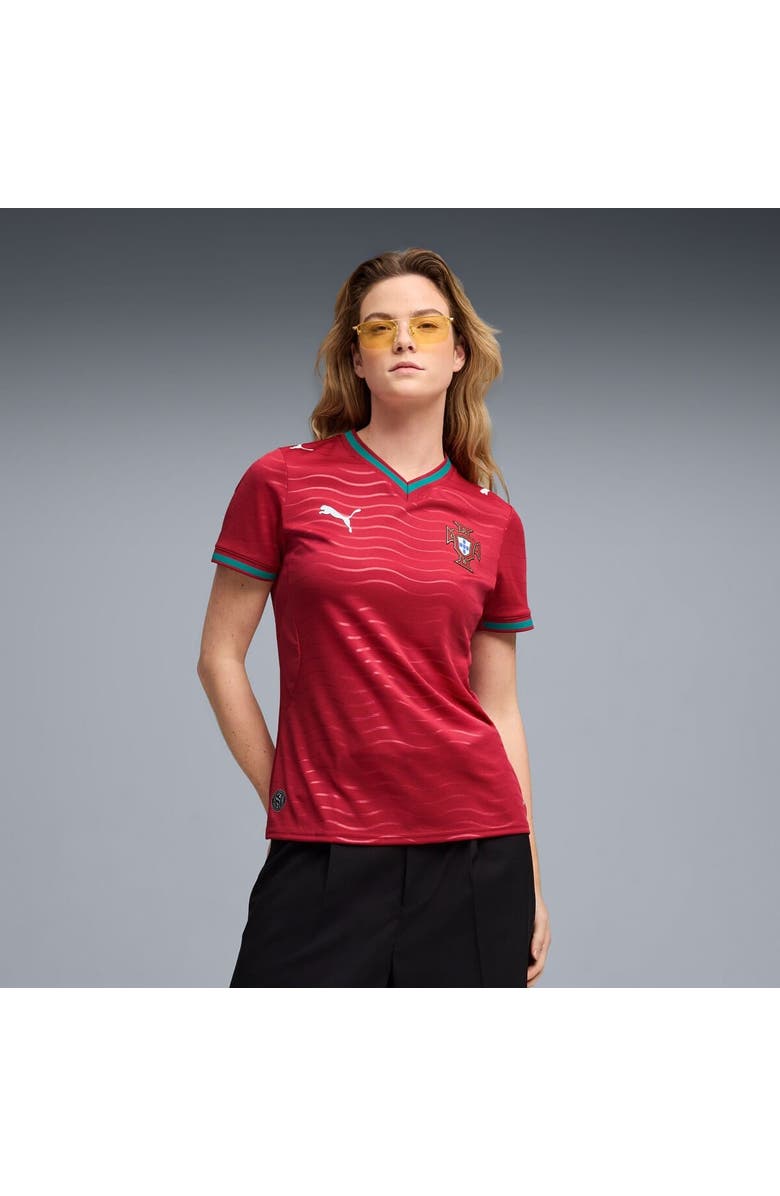 PUMA Women's Puma Red Portugal National Team 2026 Home Replica Jersey, Main, color, Red