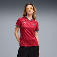 PUMA Women's Puma Red Portugal National Team 2026 Home Replica Jersey