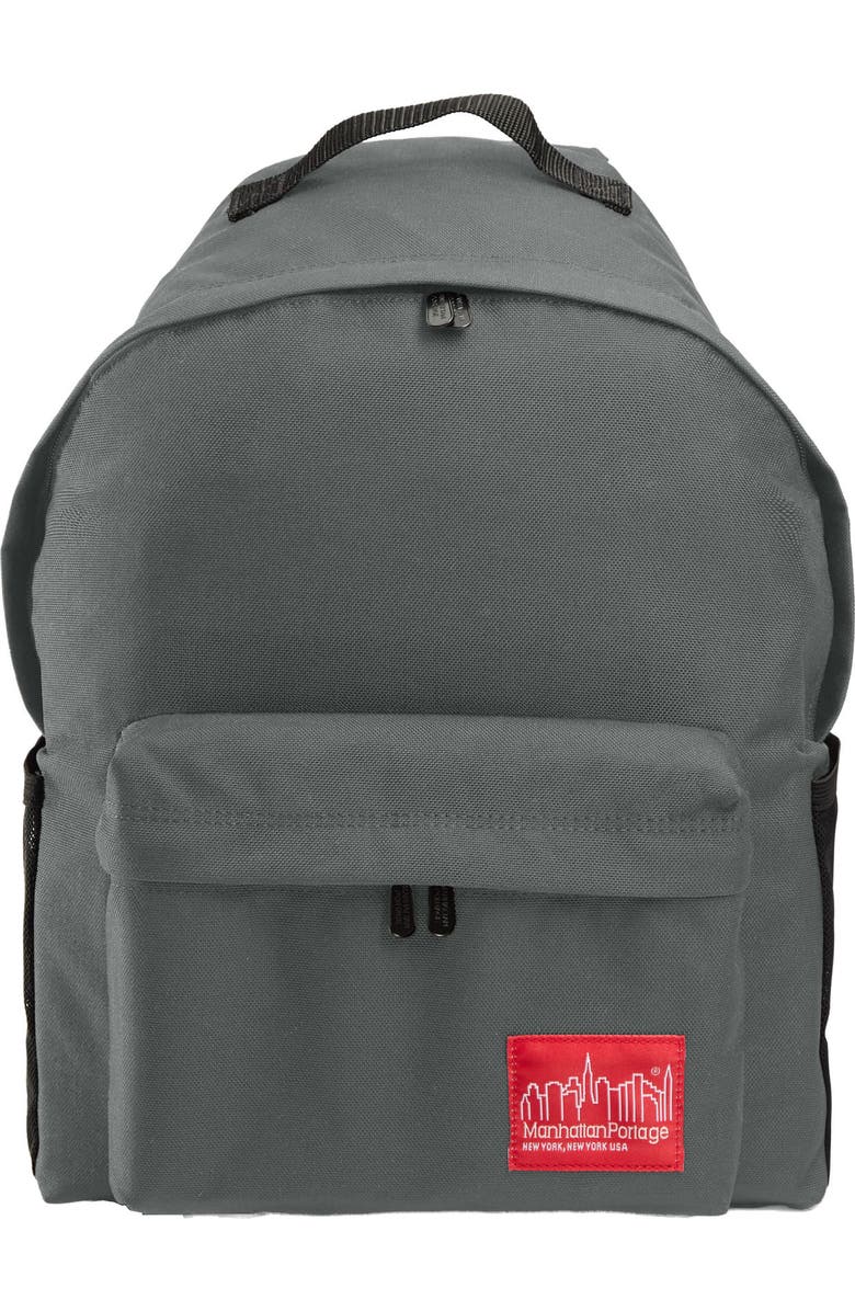 Manhattan Portage Big Apple Backpack, Main, color, Grey