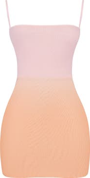 HOUSE OF CB Deva Mixed Media Minidress