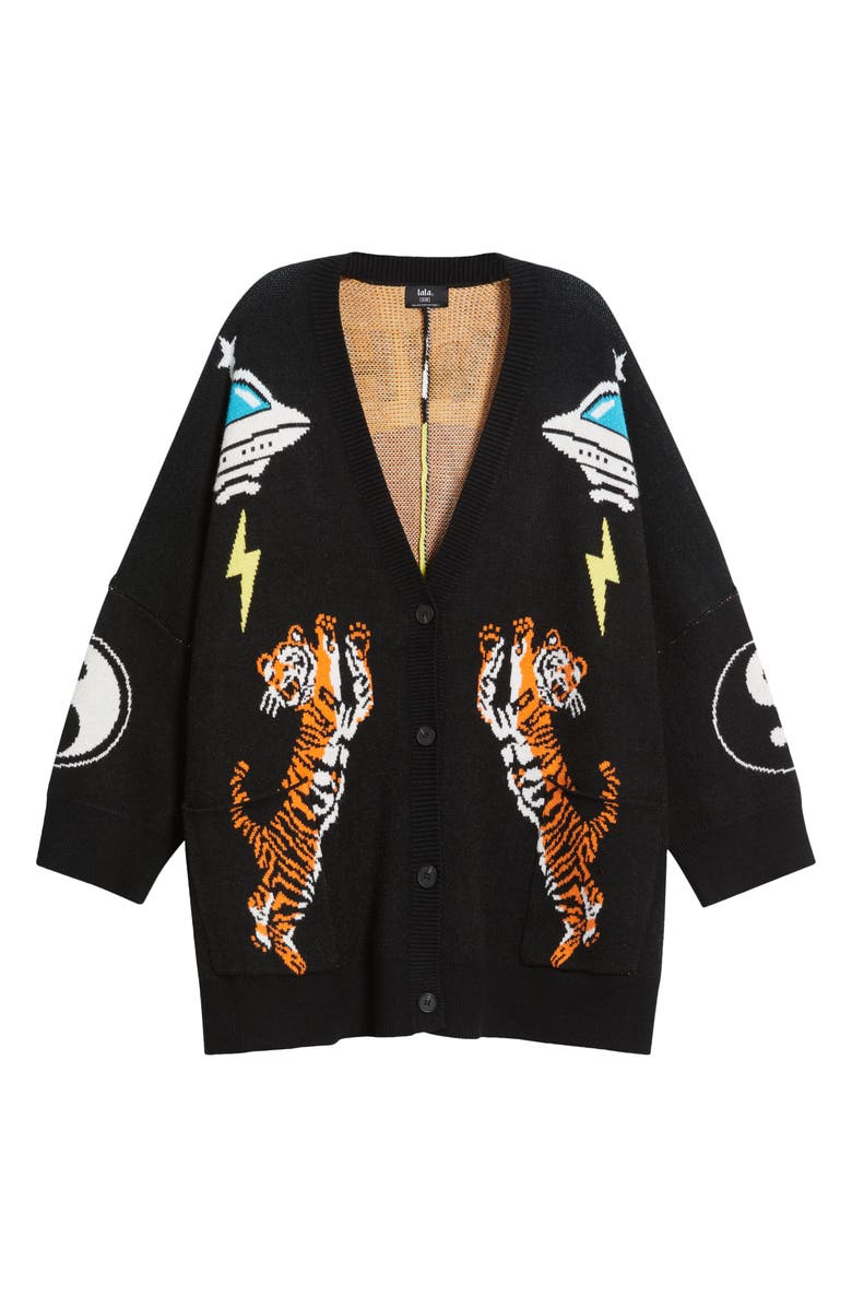 Dressed in Lala Do What You Want Oversize Cardigan, Main, color, 