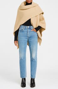 DIARRABLU Convertible Cream Wrap Cape