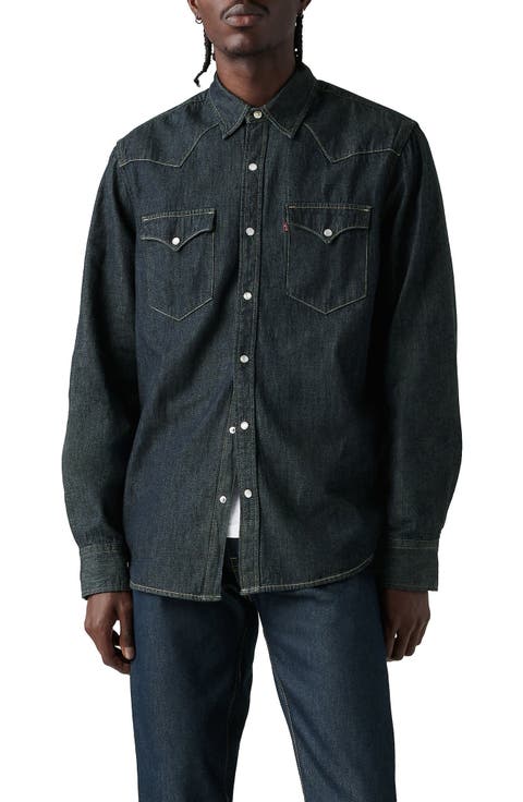 Classic Western Standard Denim Shirt