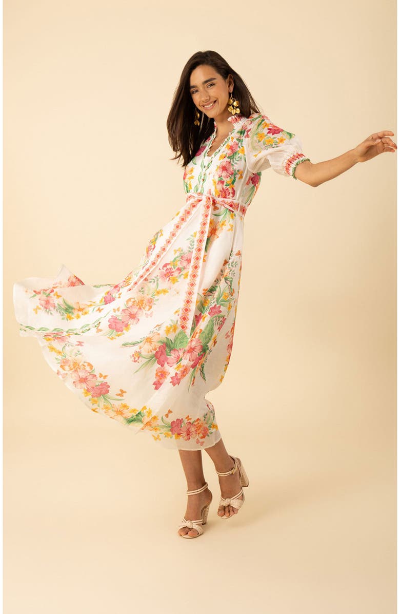 Hale Bob Alaiya Organza Maxi Dress, Alternate, color,