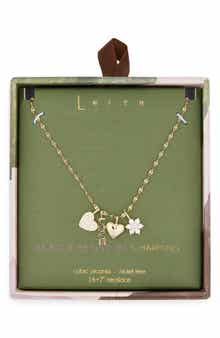Leith Love Charm Necklace