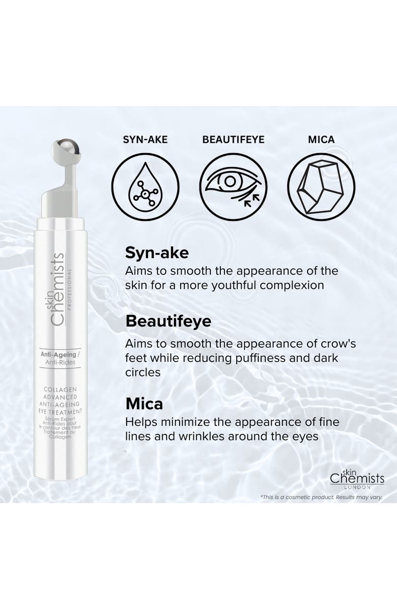 SKINCHEMISTS Collagen Advanced Anti-Ageing Eye Treatment 15ml, Alternate, color,