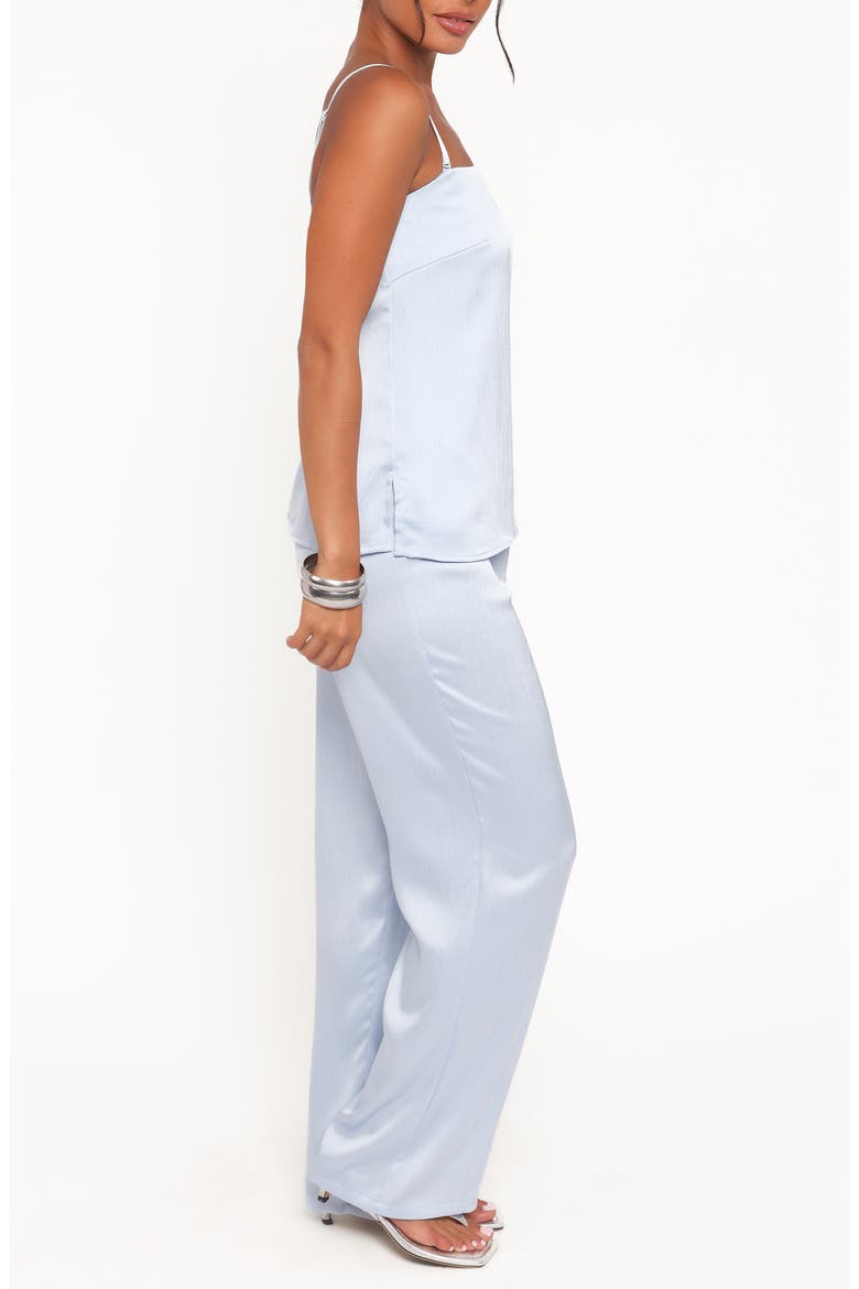 Selena Satin Camisole & Pants Set, Alternate, color, ICE BLUE