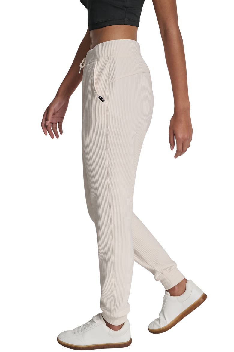 High Waist Joggers, Alternate, color, SAND