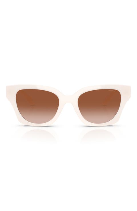 53mm Gradient Butterfly Sunglasses