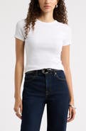 Nordstrom Ribbed Crewneck T-Shirt
