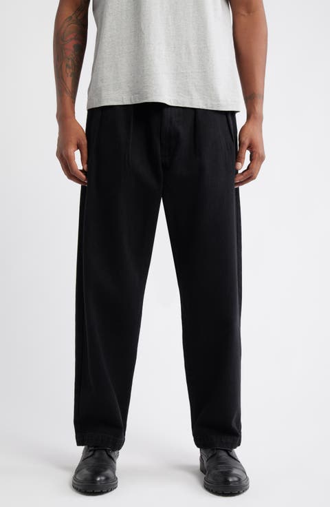 Part Timer Pleated Jeans