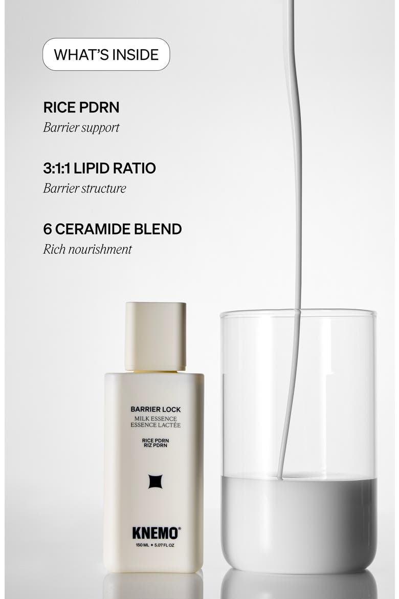 Barrier Lock Rice PDRN Milk Essence, Alternate, color, IVORY